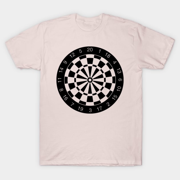 dartboard T-Shirt by baikteman